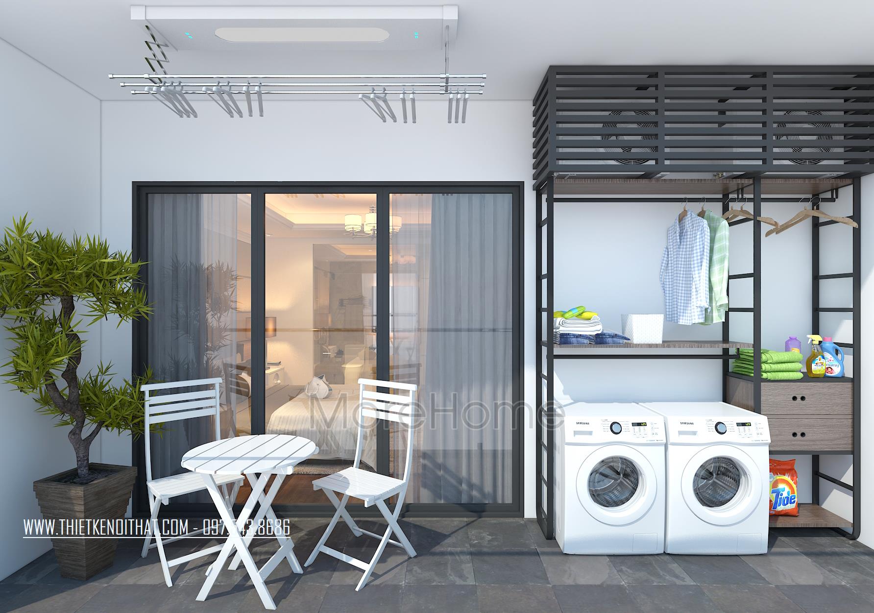 Thiết kế nội thất căn hộ cao cấp Imperia Garden